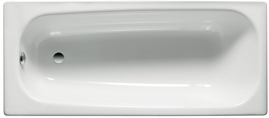 Roca Contesa rechthoekig bad 120x70 cm wit A212106001