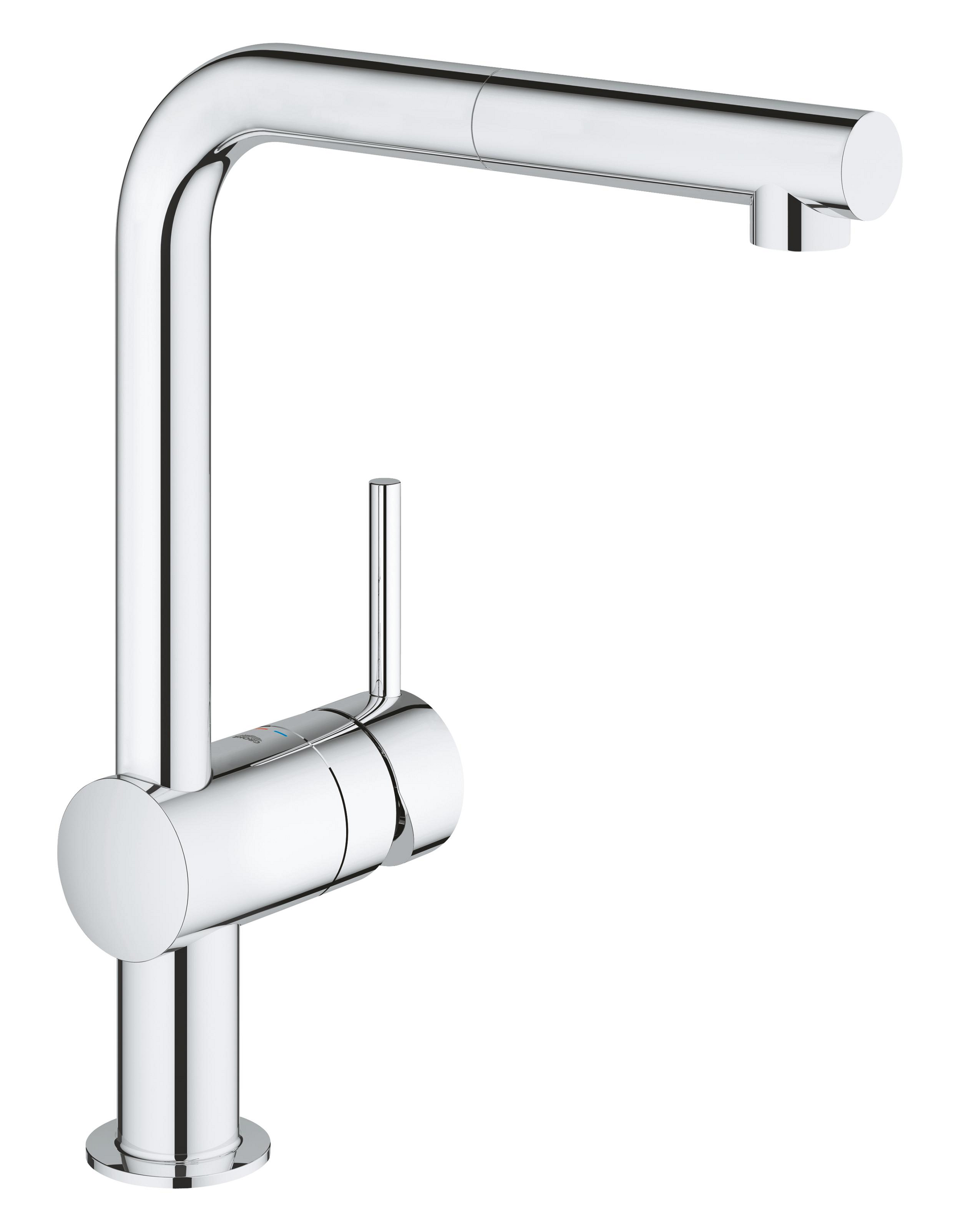 Grohe Minta keukenkraan staand chroom 32168000
