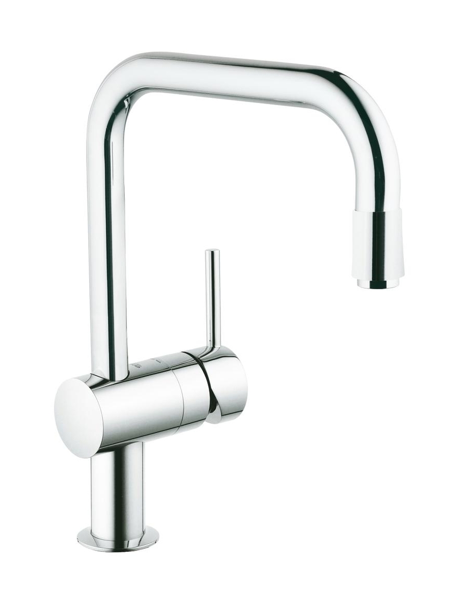 Grohe Minta keukenkraan staand StarLight Chrome 32067000