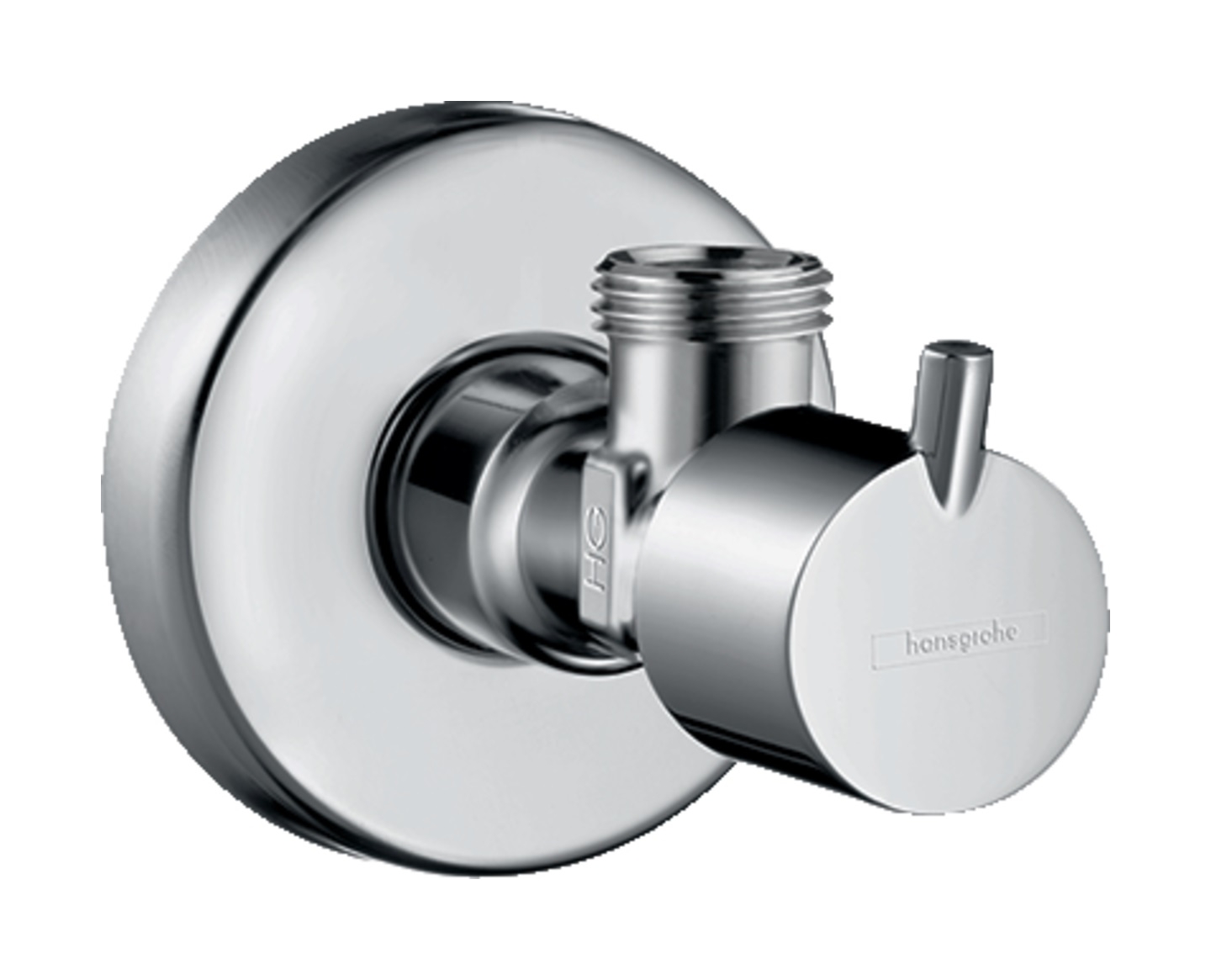 Hansgrohe hoekafsluiting aan de wand || 13901000