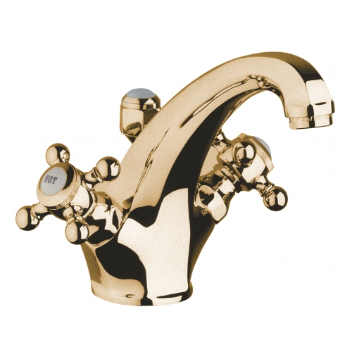 Kludi 1926 wastafelkraan staand gouden 510104520