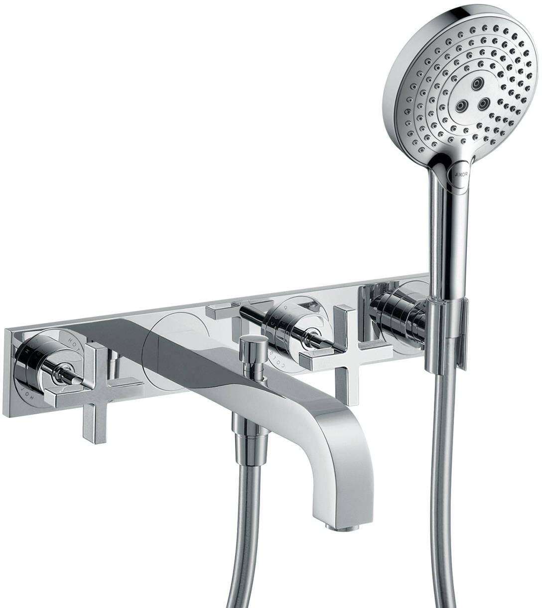 Axor Citterio bad- en douchekraan inbouw chroom 39441000