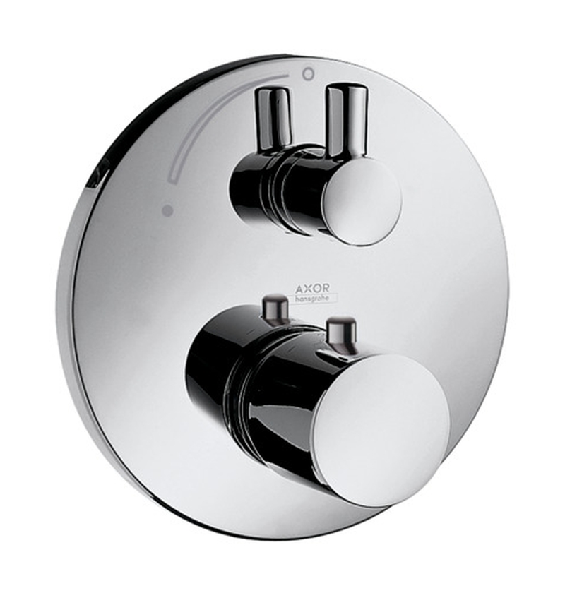 Axor Uno2 douchekraan inbouw met thermostaat chroom 38700000
