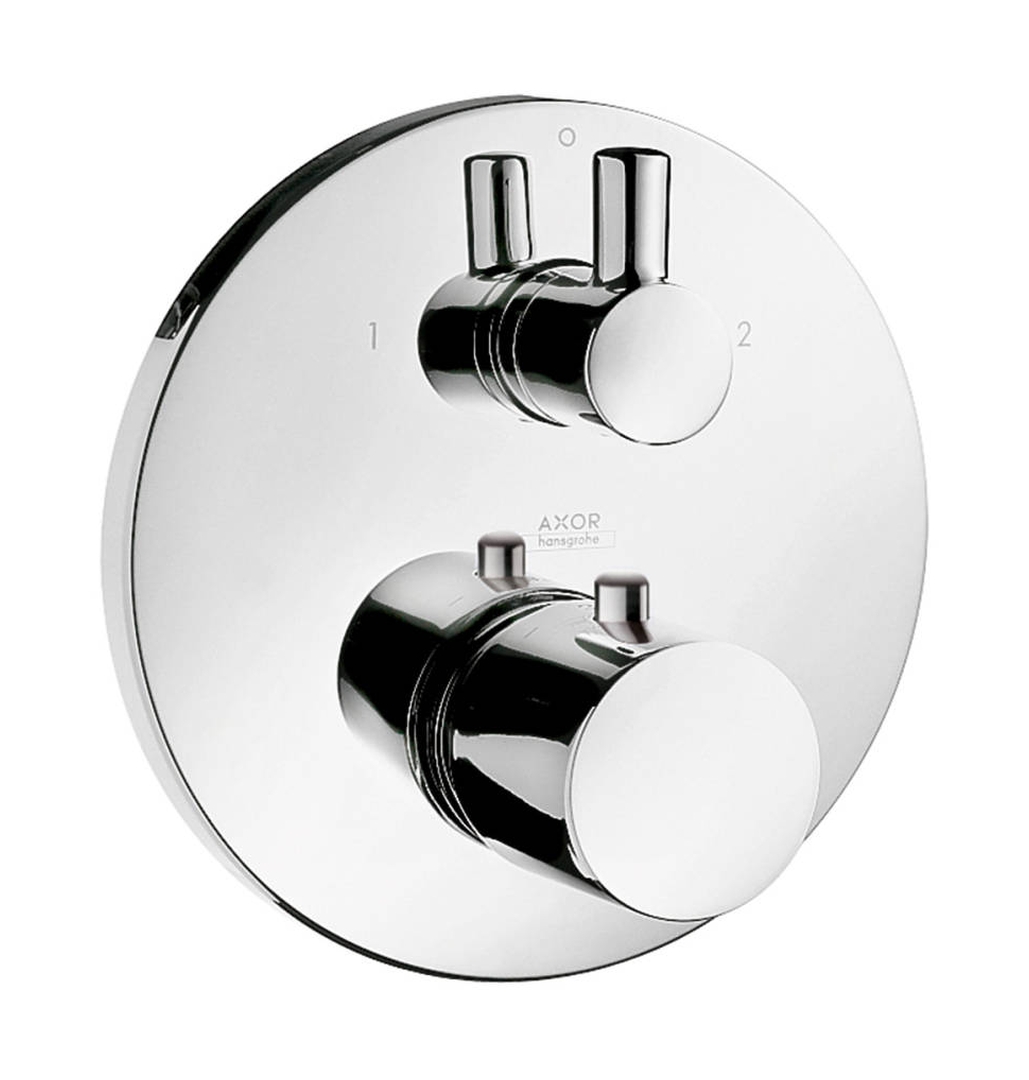 Axor Uno2 bad- en douchekraan inbouw met thermostaat chroom 38720000