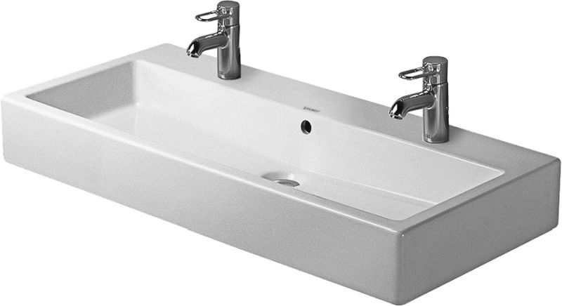 Duravit Vero wastafel 100x47 cm rechthoekig meubel wit glans 0454100024
