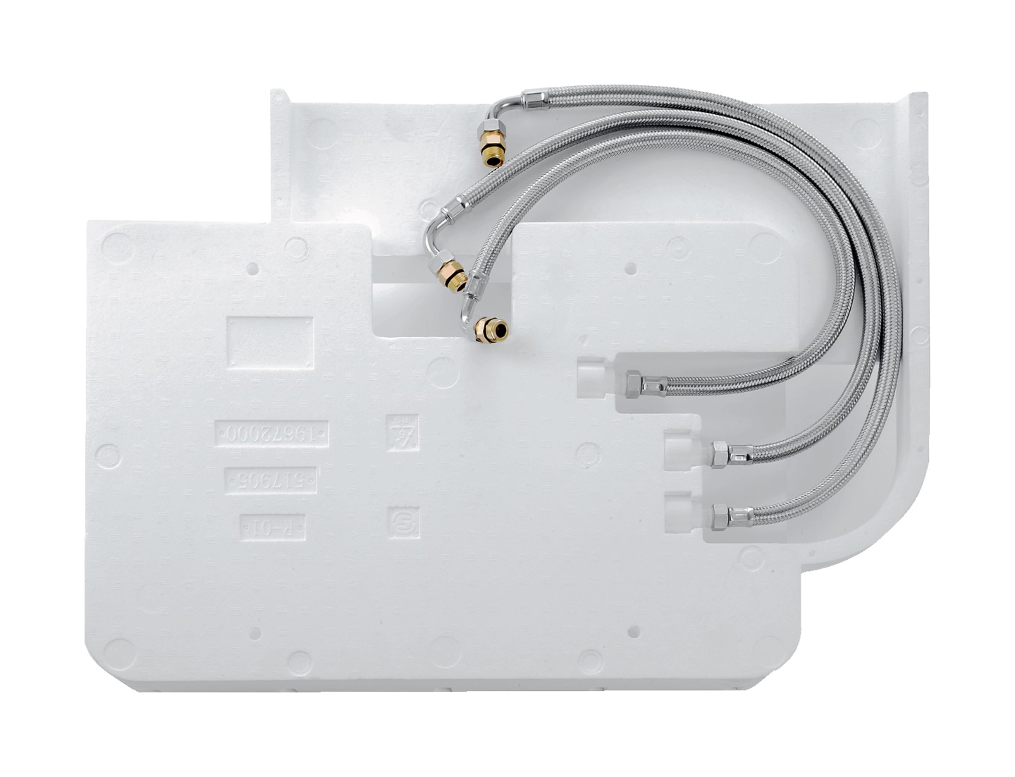 Hansgrohe Raindance plafond inbouwelement wit 28414180