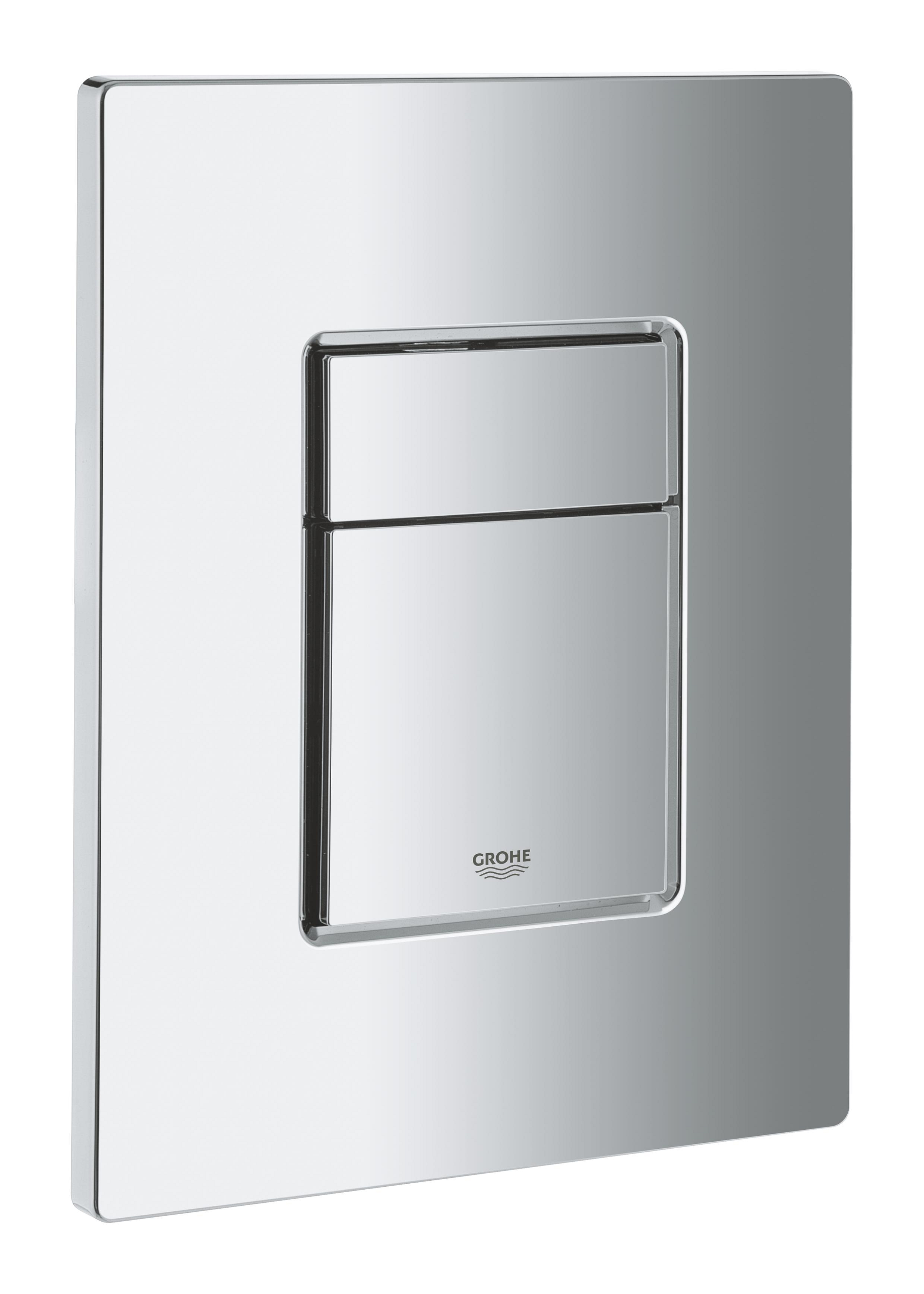 Grohe Skate spoelknop voor het toilet glanzende chroom 38732000