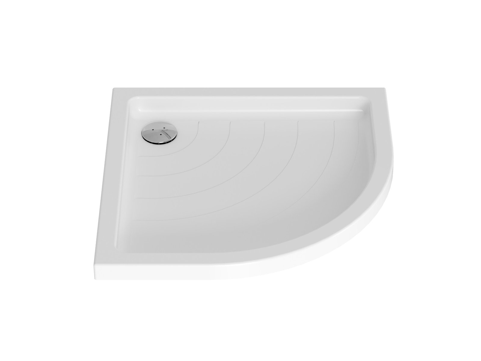 Ravak Ronda halfronde douchebak 90x90 cm wit A217001220