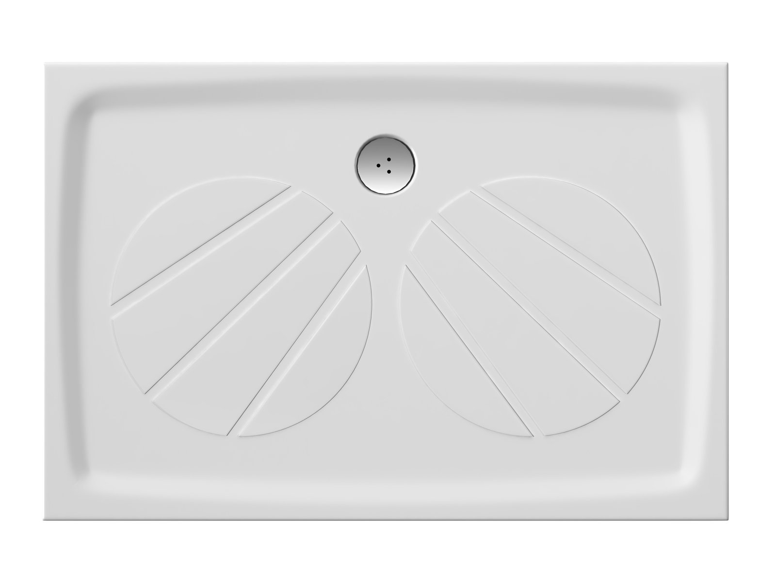 Ravak Gigant Pro rechthoekige douchebak 100x80 cm wit XA03A401010