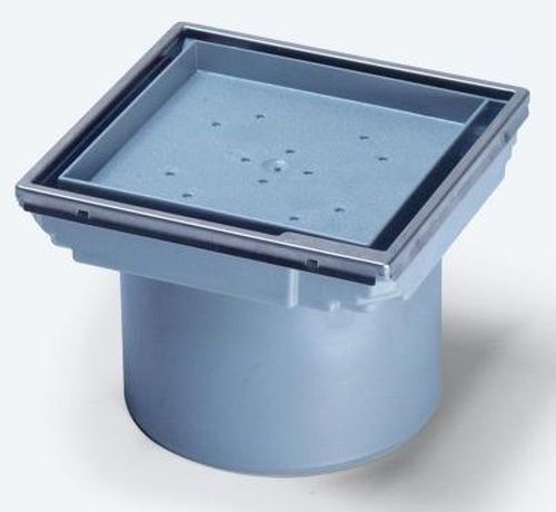 Kessel doucheafvoer 11 cm staal 27211