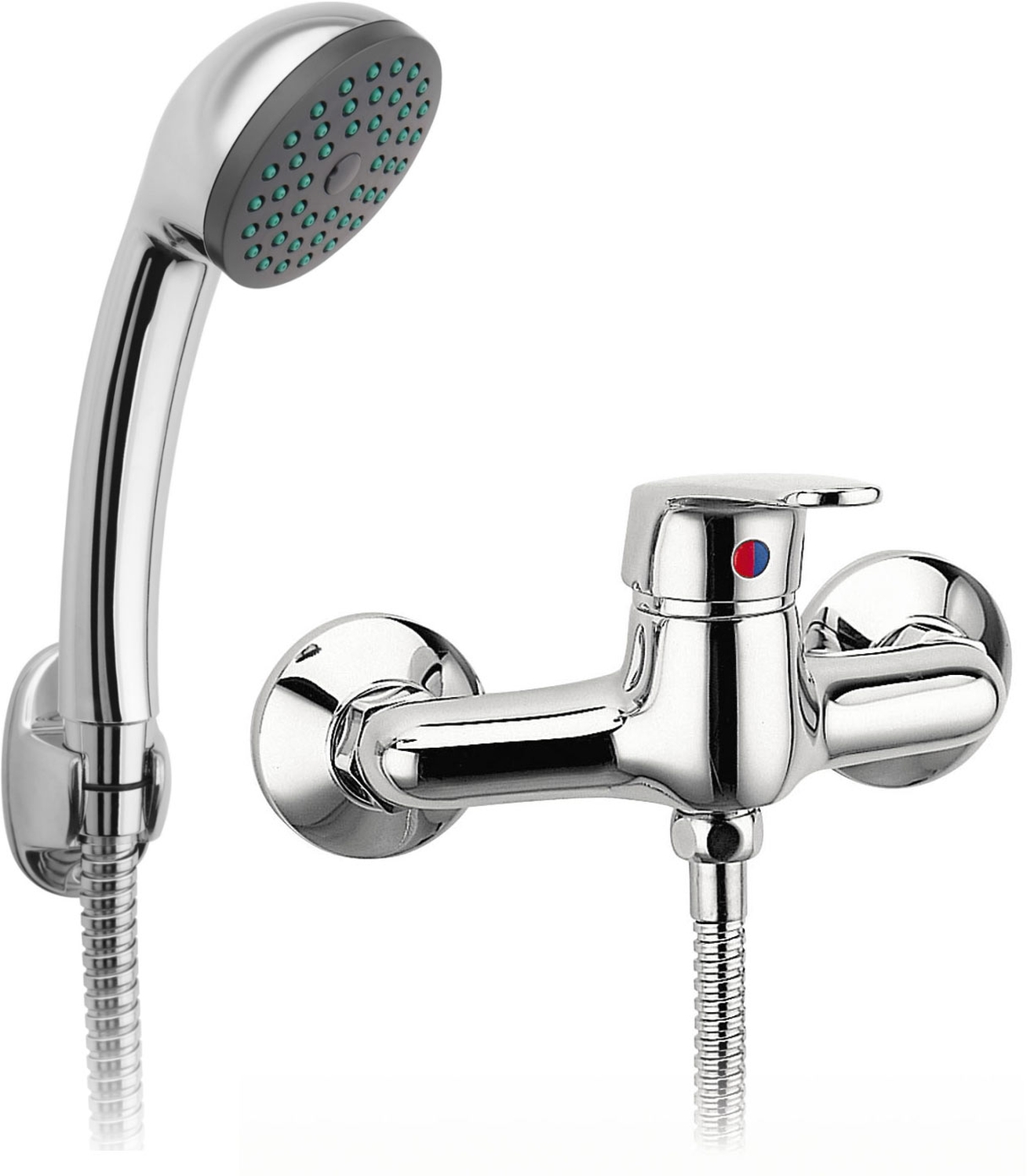 Ferro Smile douchekraan wand chroom BSM77