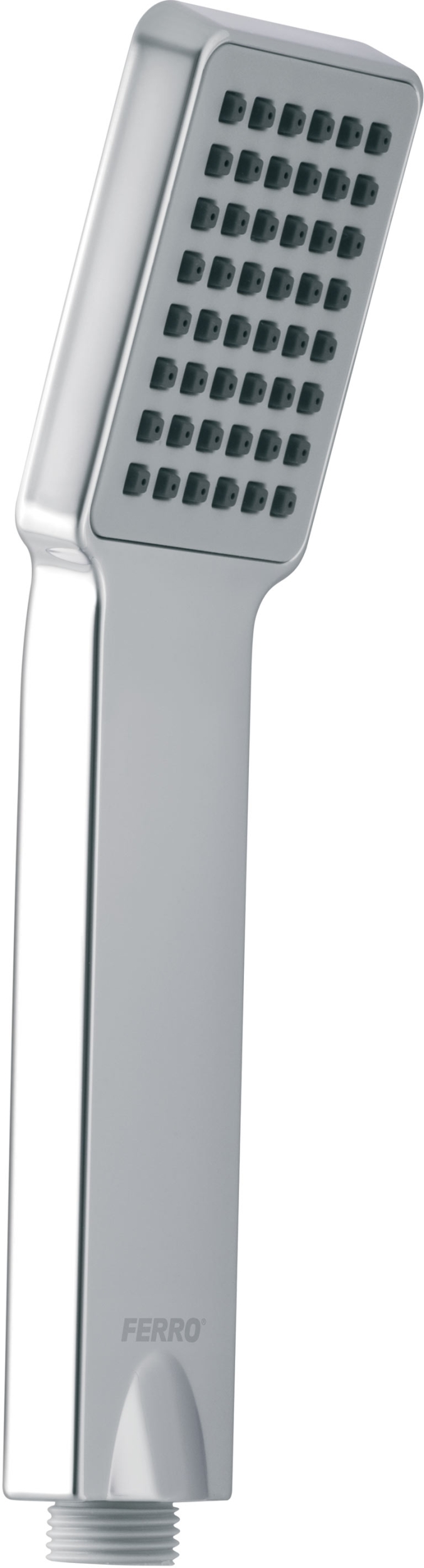 Ferro Quadro douchekop chroom S110