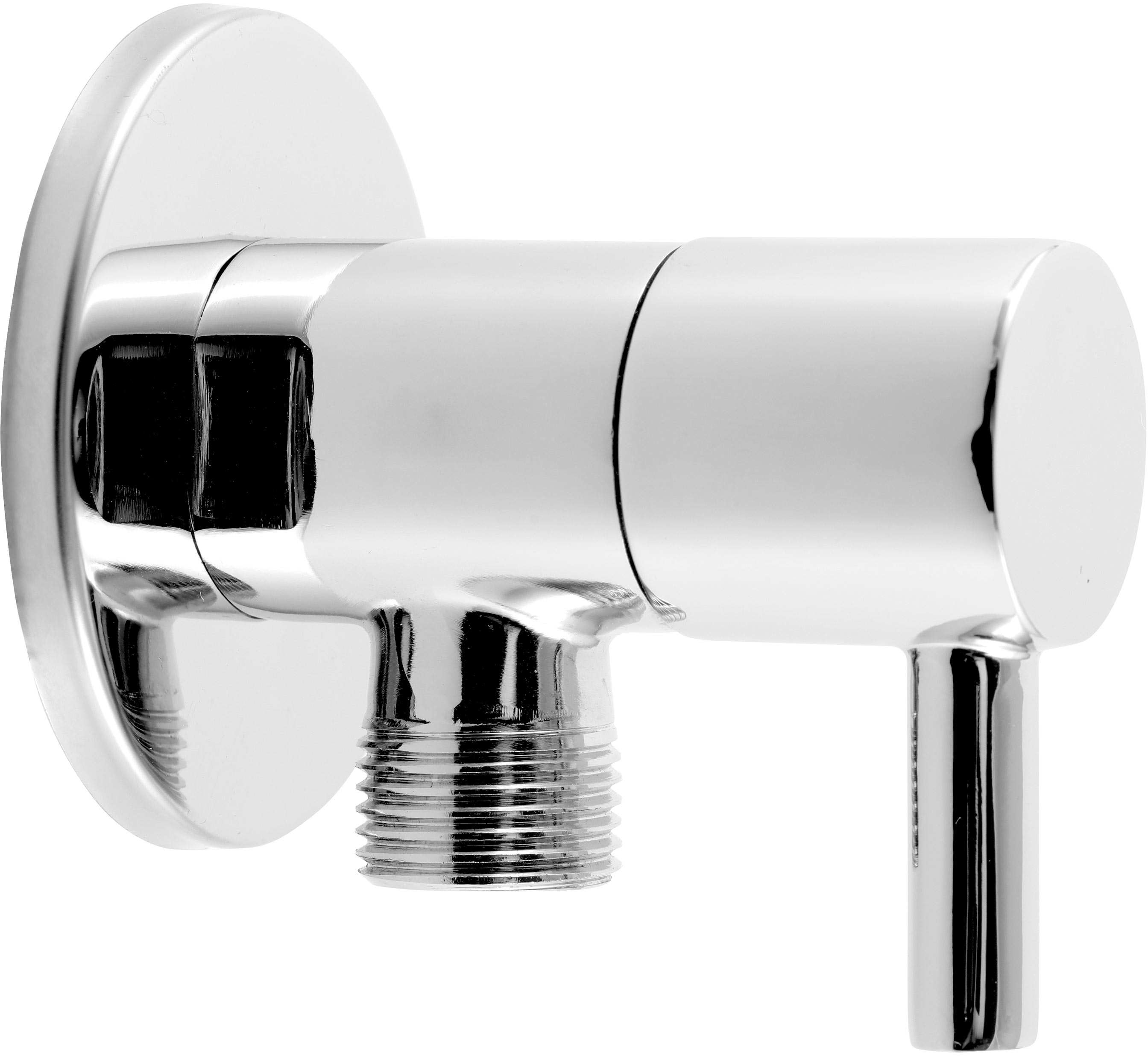 Ferro Rotondo hoekafsluiting aan de wand || Z295