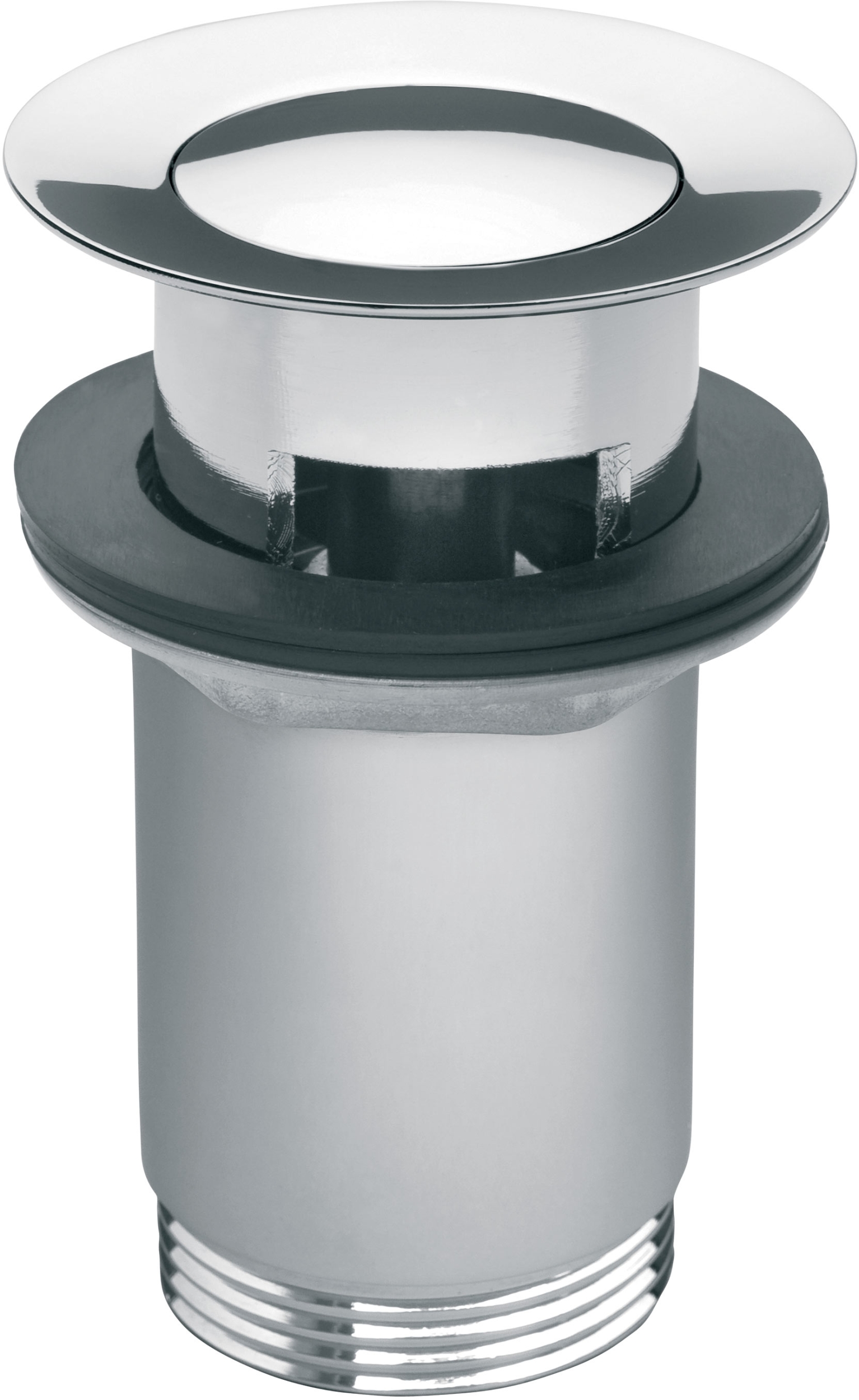 Ferro wastafelstop chroom S283