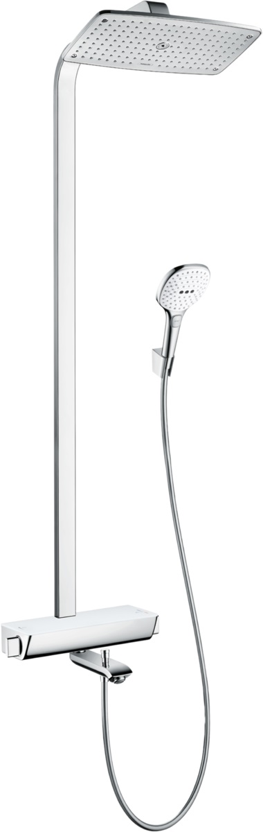 Hansgrohe Raindance doucheset wand met thermostaat chroom-wit 27113400