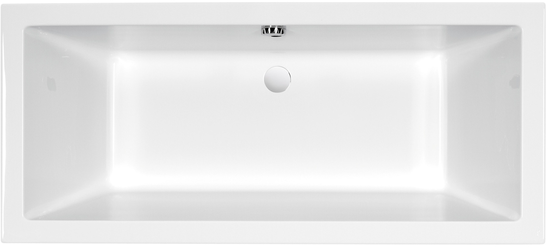 Cersanit Intro rechthoekig bad 170x75 cm wit S301-068