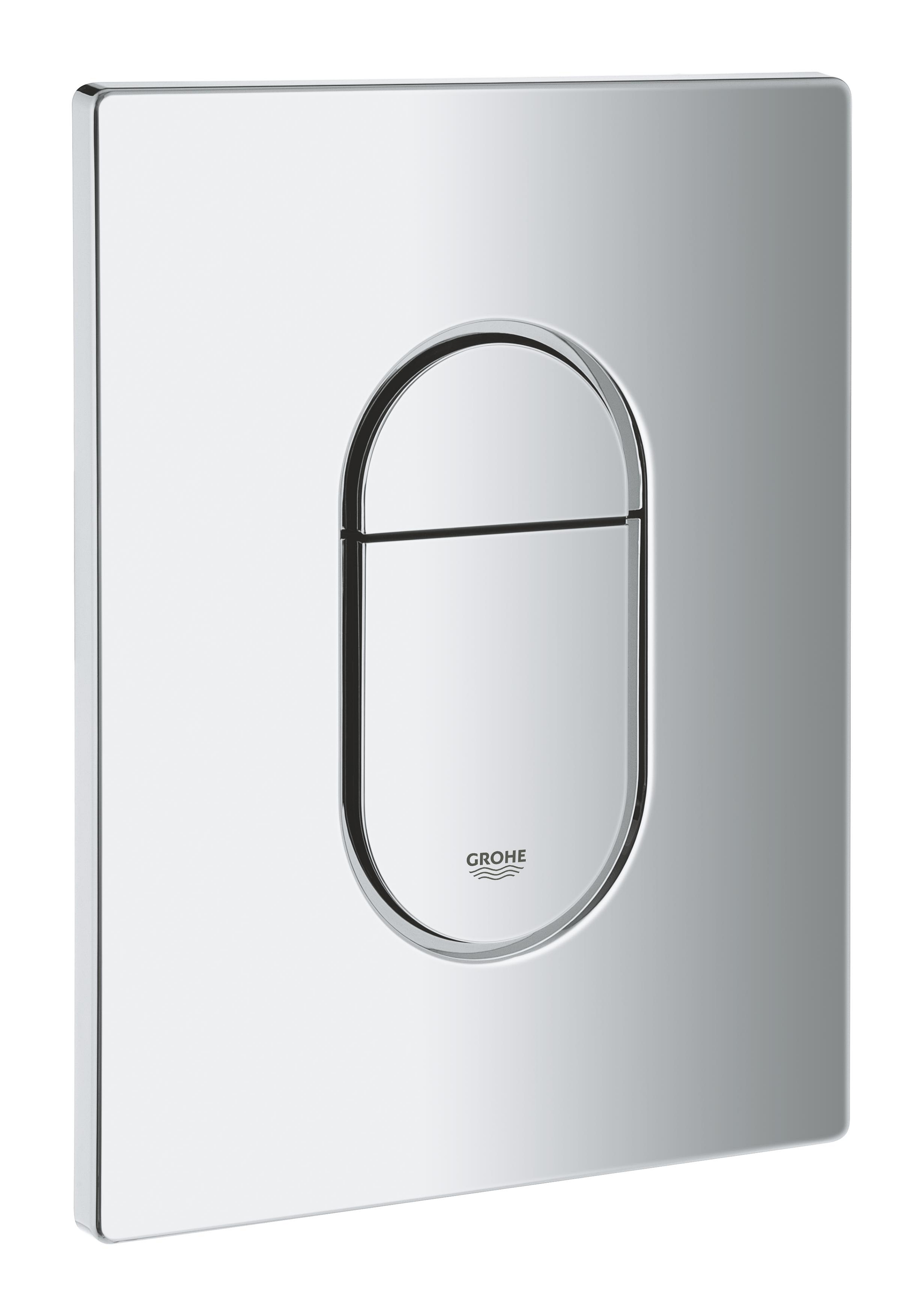 Grohe Arena spoelknop voor het toilet glanzende chroom 38844000