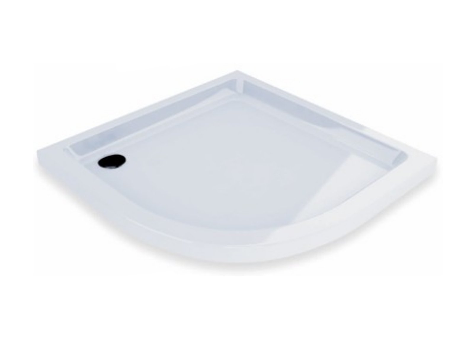 Ravak Ronda halfronde douchebak 80x80 cm wit GPX2240129