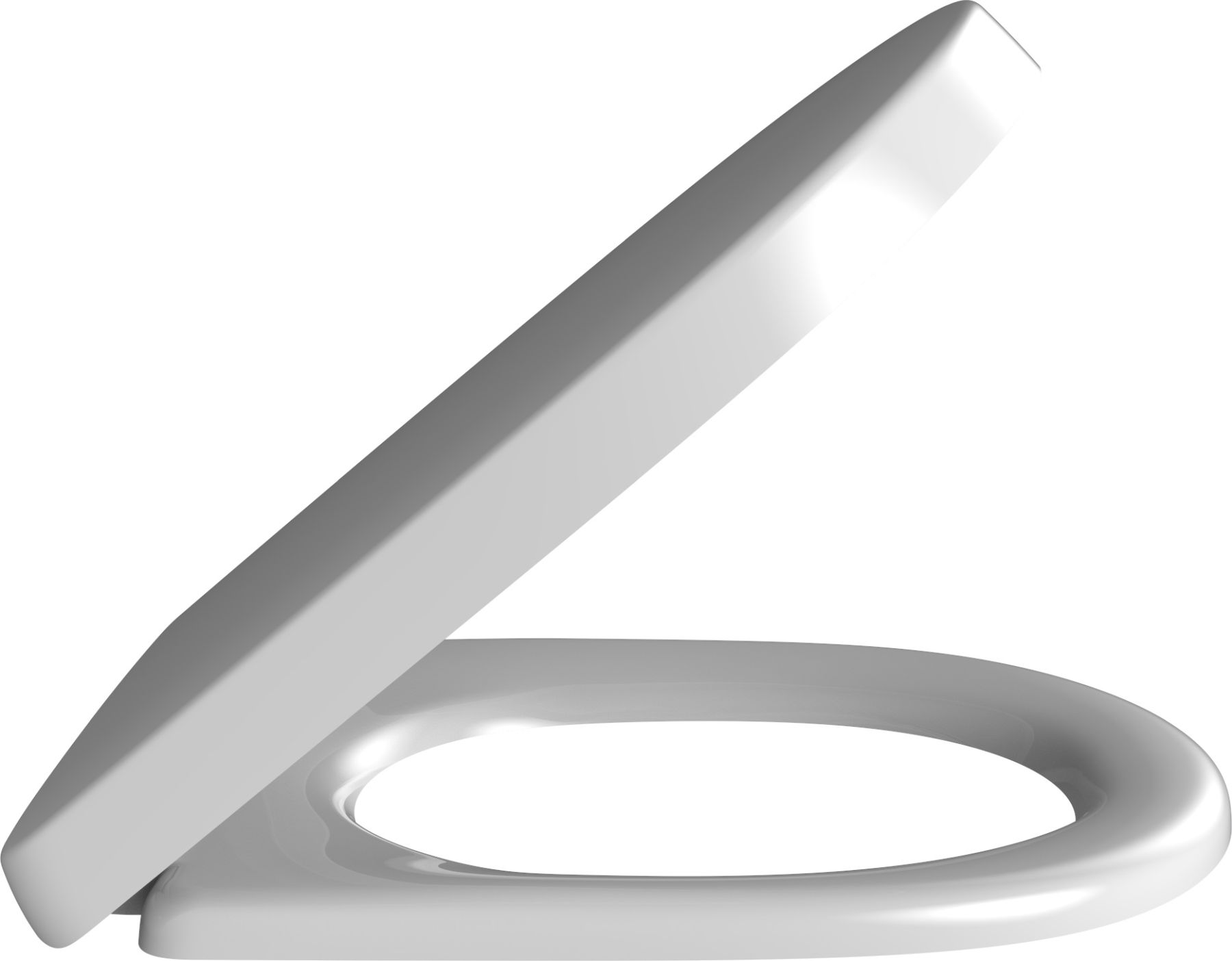 Villeroy & Boch O.Novo toiletbril langzaam vallend wit 9M38S101/9M38S1R1