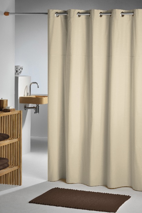 Sealskin Coloris douchegordijn 200x180 cm beige 232211365