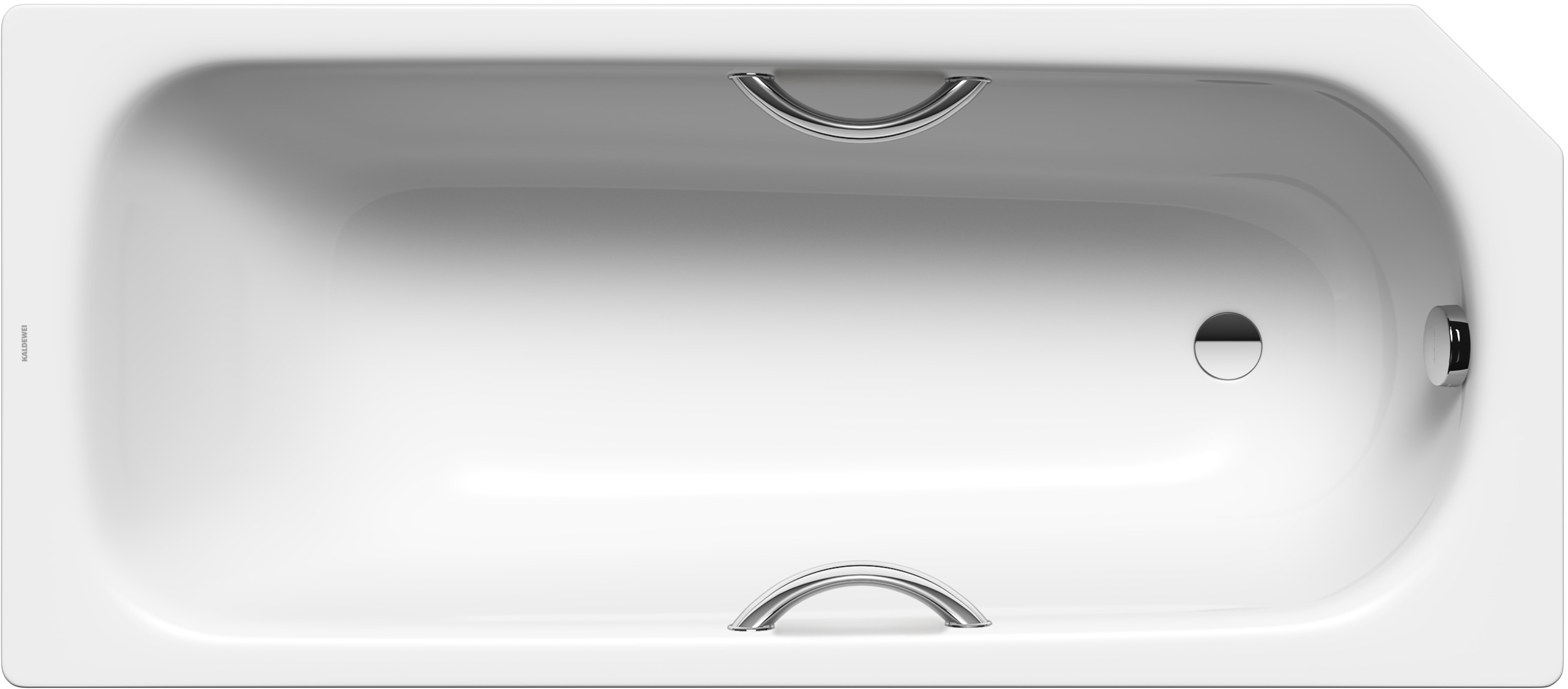 Kaldewei Saniform V1-V4 Star rechthoekig bad 160x70 cm wit 134200010001