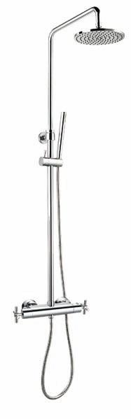 Steinberg 250 doucheset wand met thermostaat met regendouche chroom 2502721