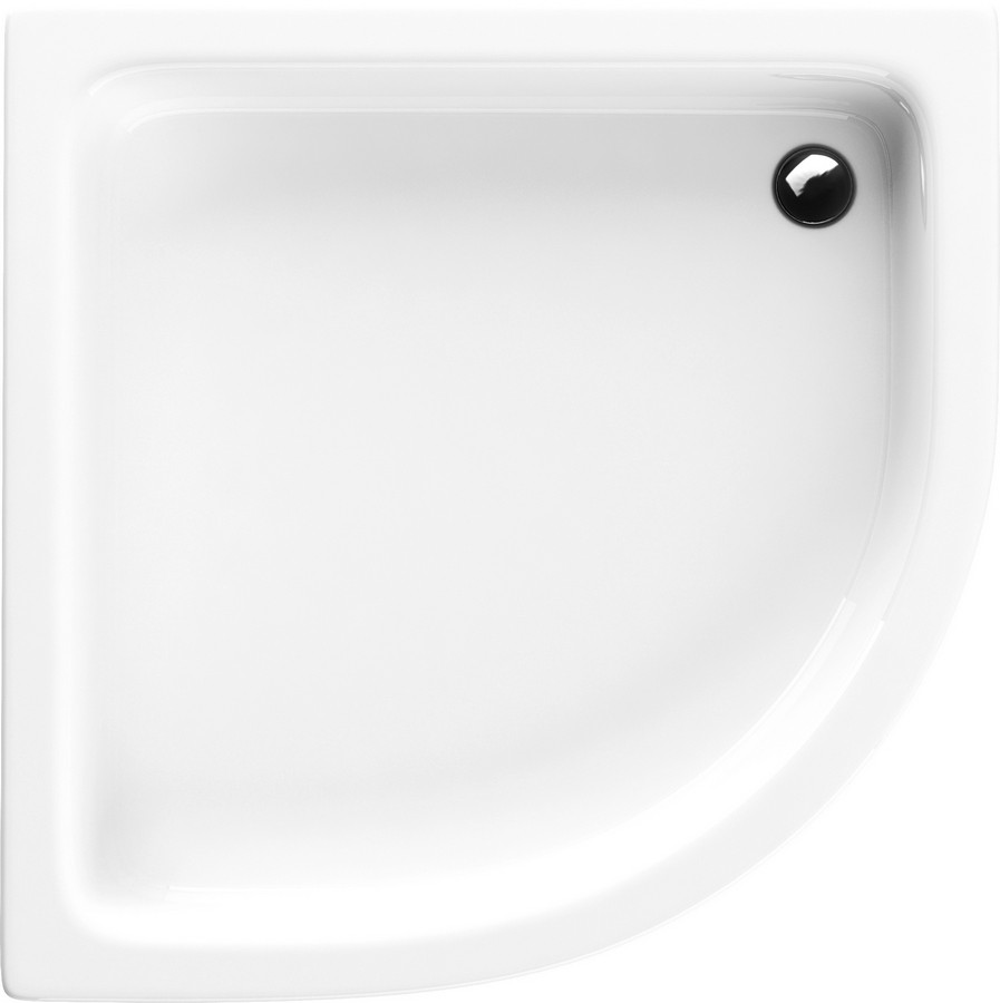 Schedpol Grawello halfronde douchebak 90x90 cm wit 3.014