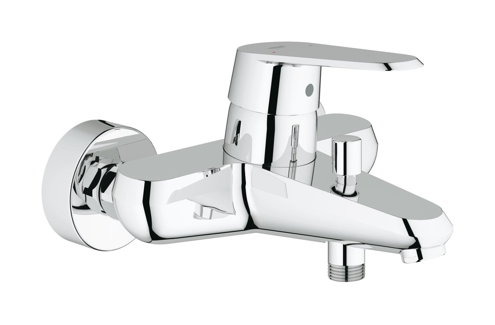 Grohe Eurodisc Cosmopolitan bad- en douchekraan wand StarLight Chrome 33390002