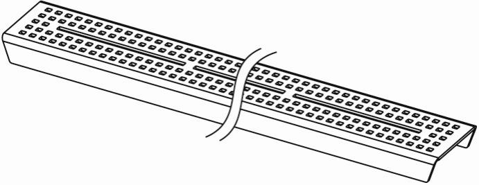 Tece Drainline doucheafvoerrooster 70 cm 600751