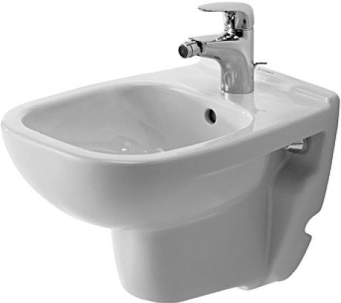 Duravit D-Code bidet wandhangend wit 22371500002