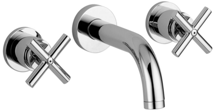 Paffoni Quattro wastafelkraan inbouw chroom QTV003CR