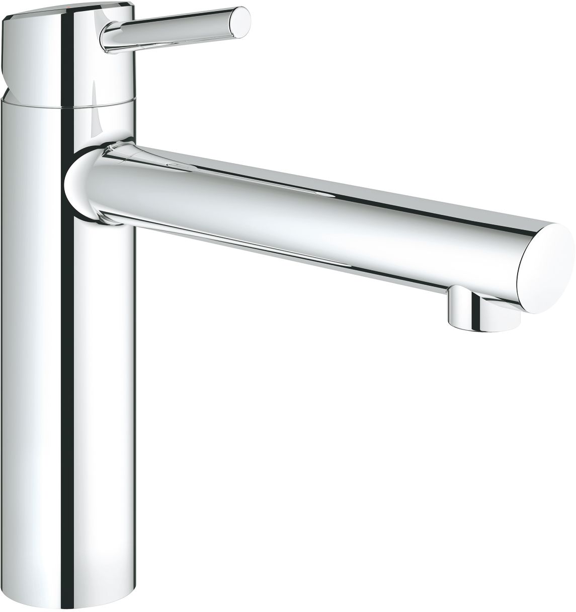 Grohe Concetto keukenkraan staand StarLight Chrome 31128001