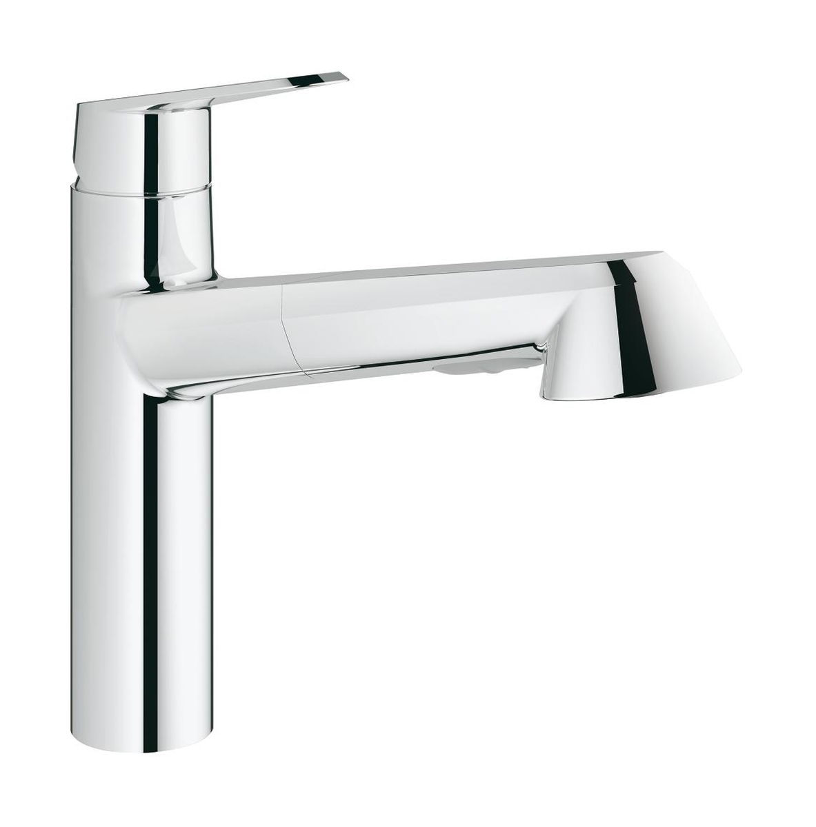Grohe Eurodisc Cosmopolitan keukenkraan staand StarLight Chrome 32257002