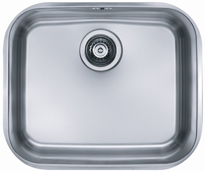 Alveus Variant stalen spoelbak 48x40 cm staal 1042481