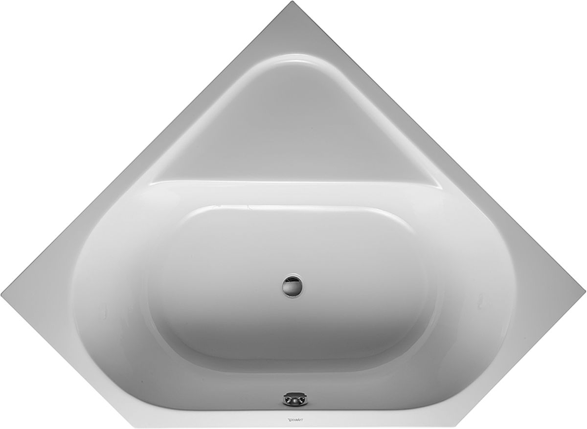 Duravit D-Code hoekbad 140x140 cm linkszijdig wit 700137000000000