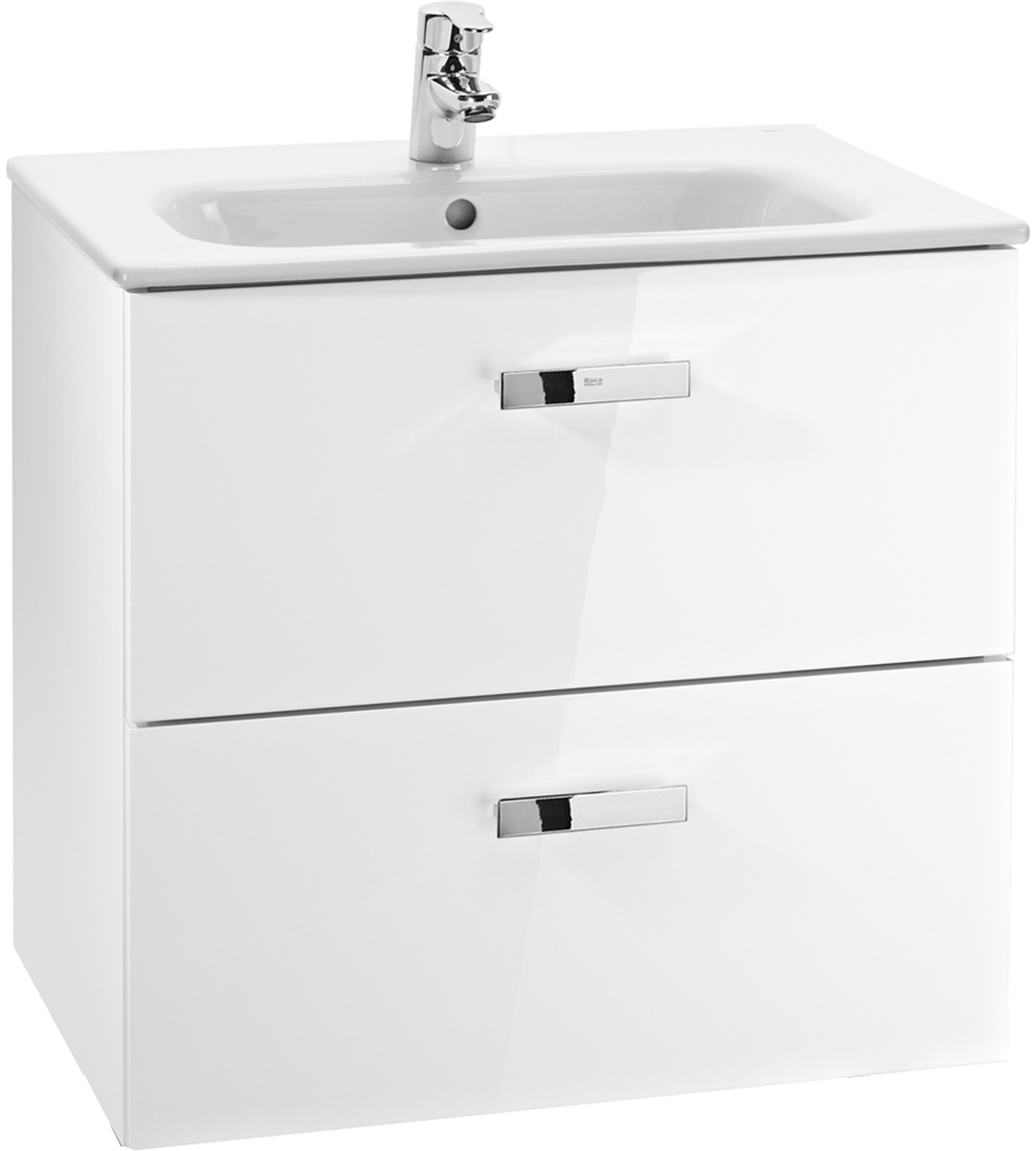 Roca Victoria wastafel met kast 70 cm wit A855853806