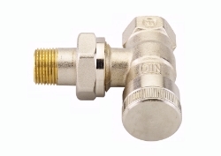 Danfoss RLV hoekafsluiting nikkel 03L0141