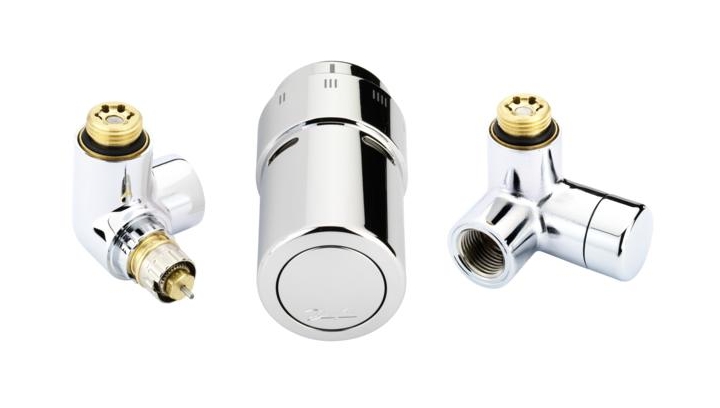Danfoss X-tra thermostatische set chroom 013G4004