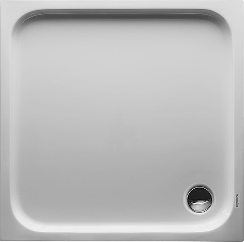 Duravit D-Code vierkante douchebak 100x100 cm wit 720103000000001