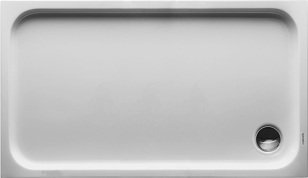 Duravit D-Code rechthoekige douchebak 130x75 cm wit 720098000000001
