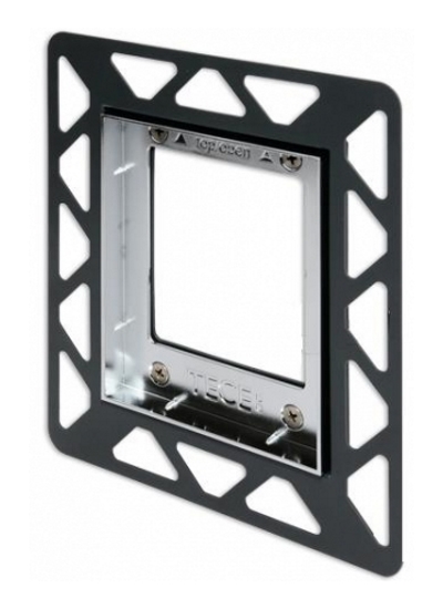 Tece Loop montageframe voor knop voor het urinoir glanzende chroom 9.242.649