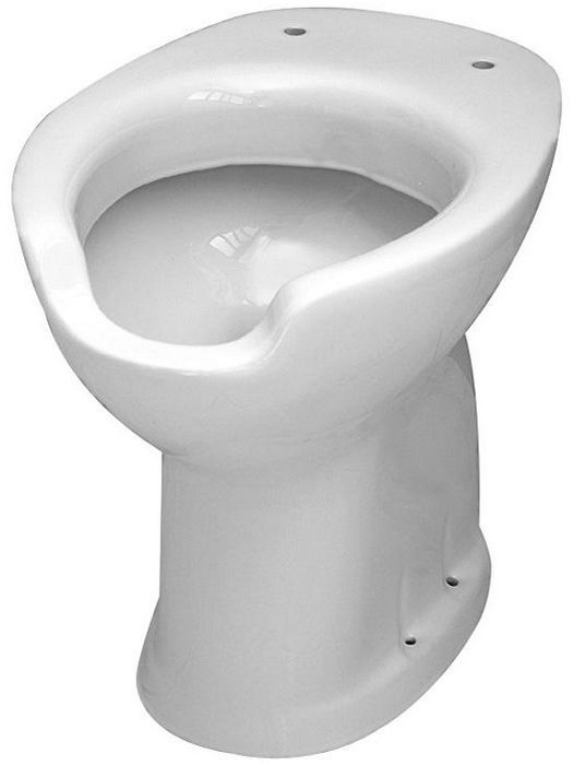 Kerasan toiletpot staand voor gehandicapten wit 020103