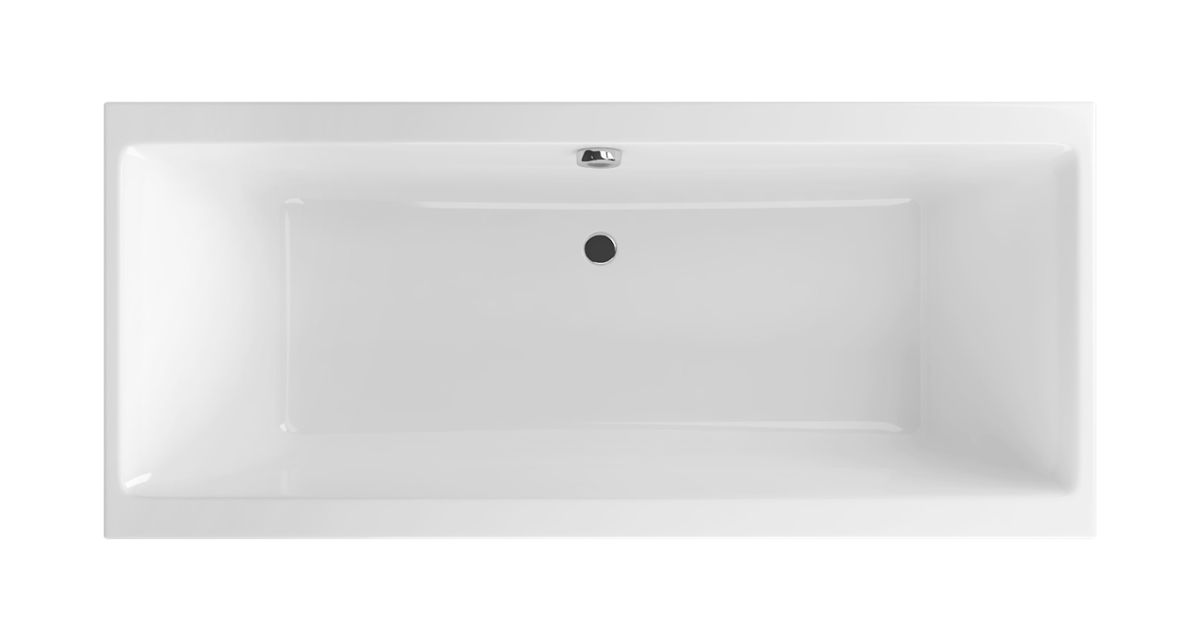 Excellent Pryzmat rechthoekig bad 150x75.5 cm wit WAEX.PRY15WH