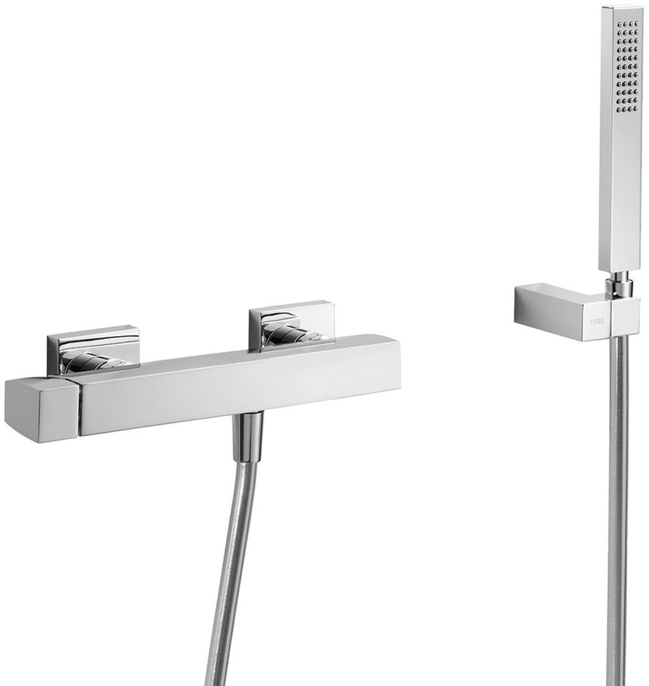 Tres Slim Exclusive douchekraan wand chroom 202.167.01