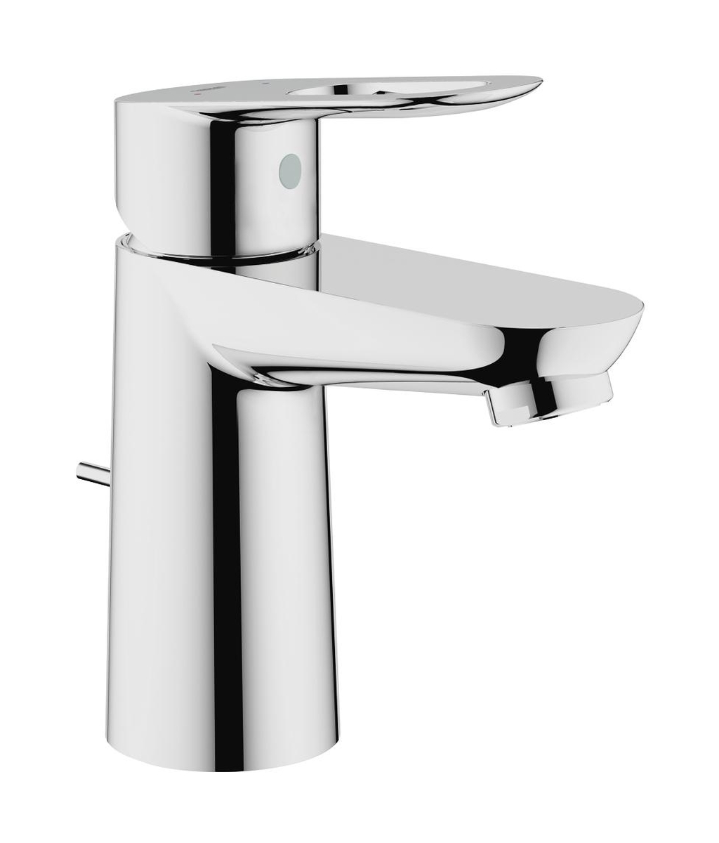 Grohe Bauloop wastafelkraan staand StarLight Chrome 23335000