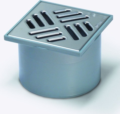 Kessel Standard doucheafvoer 10 cm staal 27165