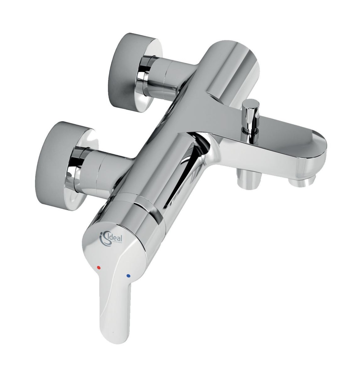 Ideal Standard Connect Blue bad- en douchekraan wand chroom B9921AA