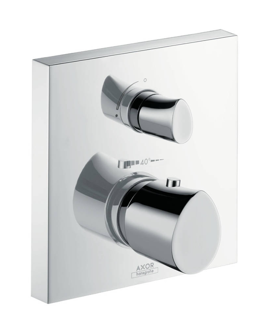 Axor Starck douchekraan inbouw met thermostaat chroom 12715000