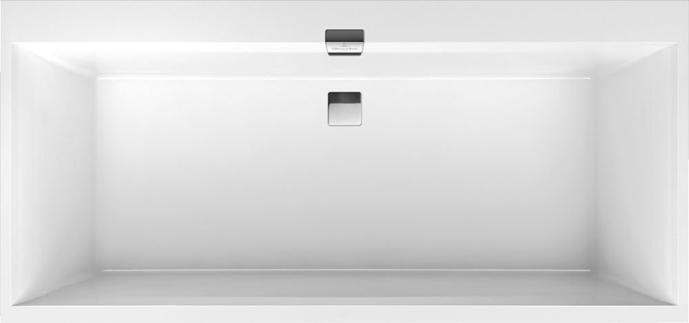 Villeroy & Boch Squaro Edge 12 rechthoekig bad 180x80 cm wit UBQ180SQE2DV-01