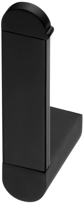 BISK Futura black toiletpapierhouder zwart 02962